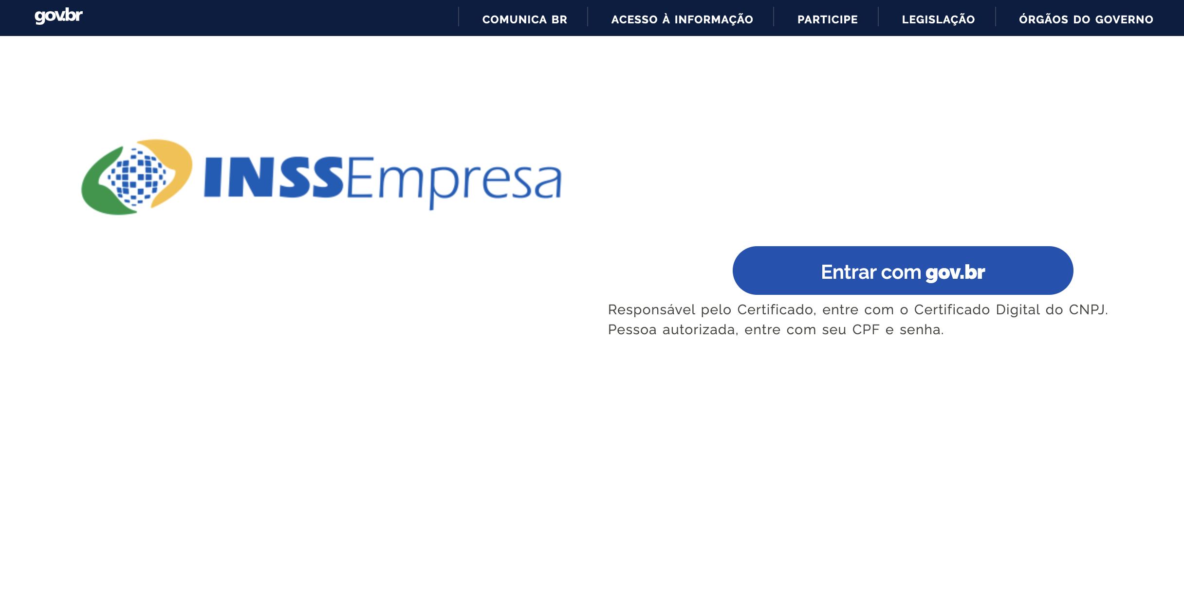 inss empresa