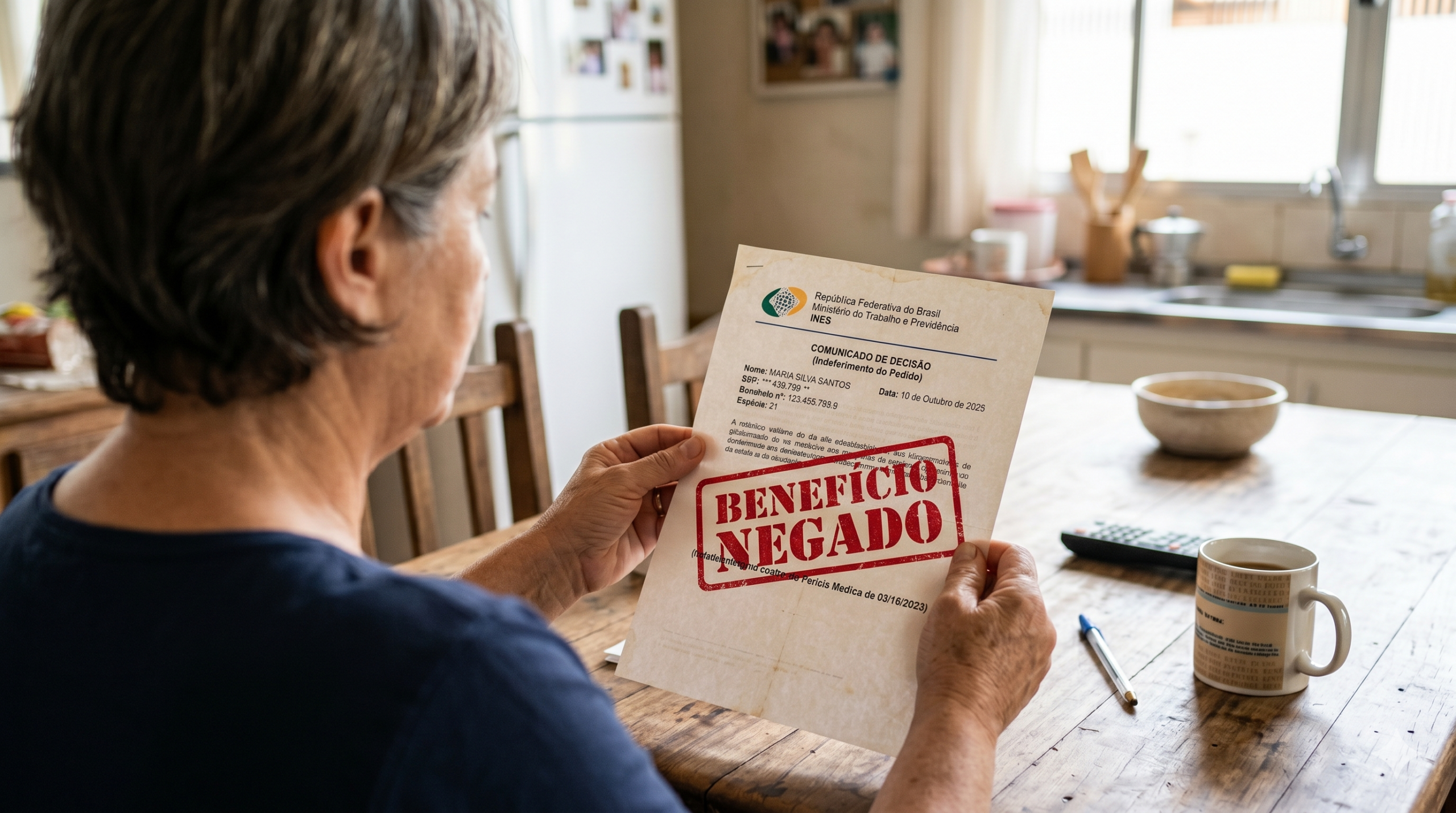 benefício negado INSS