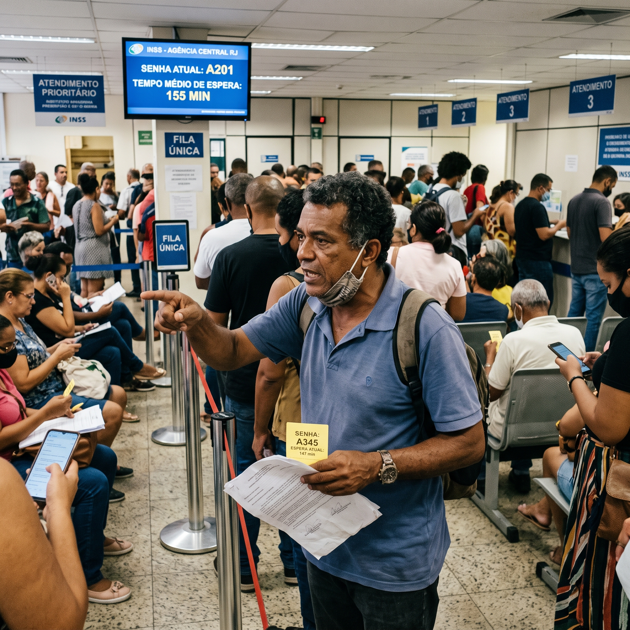 de danos morais gerada pela demora do INSS
